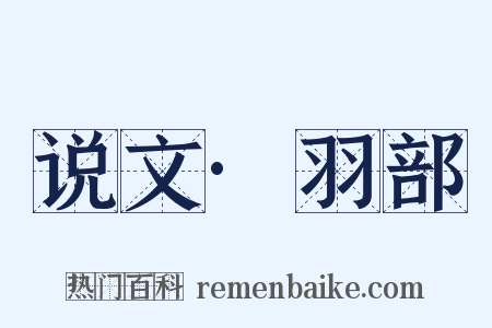 说文·羽部是什么意思的图片